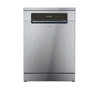 Candy Rapidò CNF 4A4S3PSX Lave-vaisselle 60 cm 14 services, écran numérique, Wi-Fi, 10 programmes, troisième compartiment, présélection de démarrage, affichage sel et liquide de rinçage, 44 dB, acier