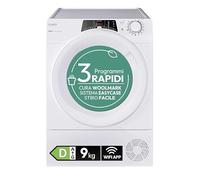 Candy Rapidò RO EH9N2TE-S Sèche-linge à chargement frontal 8 kg Pompe à chaleur 66 dB 14+ plus de 40 programmes supplémentaires via App hOn, autonome, 59,6 x 58,5 x 85 cm, blanc.
