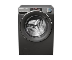 Candy RapidO RO1484DWMCRT/1-S Machine à laver 8 kg, 1 400 tr/min, écran Smart Text, panneau Smart Touch, Wi-Fi, Snap & Wash, 16 cycles, 9 rapides, moteur Inverter, fonction vapeur, départ différé 24H,