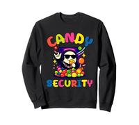 Candy Security Funny DJ Ghost Halloween Costume Sweatshirt