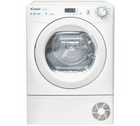 Candy Smart CSE H8ELE-S sèche-linge Pose libre chargement frontal 8 kg Blanc