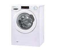 Candy Smart Pro CSO44 1285TE/2-S Machine à laver / 8 kg/Commande intelligente avec Wi-Fi et Bluetooth/Easy Iron - Fonction vapeur/Panneau icône/Profondeur seulement 46,9 cm Blanc