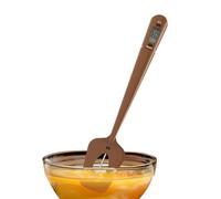 Candy Spatula Thermoscope, Silicone Kitchen Temperature Sensor, Professional Temp Reader, Stirrer for Candy Chocolate Meat Cooking, Heat Resistant Cooking Tool