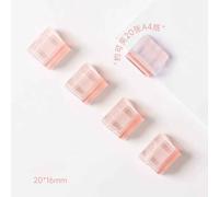 Candy Tric Les Trombones Kawaii,Mini Fichier,Documents,Clips De Reliure,Licence,Marque-Pages,Index,Porte-Page,Office Evaluation,5 Pcs-10pcs - Type 5pcs Pink