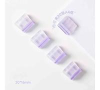 Candy Tric Les Trombones Kawaii,Mini Fichier,Documents,Clips De Reliure,Licence,Marque-Pages,Index,Porte-Page,Office Evaluation,5 Pcs-10pcs - Type 5pcs Purple