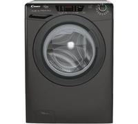 Candy Ultra Hygiene HES12104TWMBB6-S machine à laver Charge avant 10 kg 1200 tr/min Noir Noir G