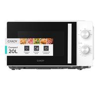 Candy WAVE 300 Micro-ondes 20L 700W, 5 Niveaux de Puissance, Commandes Manuelles, Fonction Décongélation, Nettoyage Facile, Blanc, YEUMW3CSMW