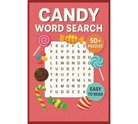 Candy Word Search Book for Adults, Kids & Seniors: 50+ Puzzles Featuring Sweets, Chocolates, Treats, Desserts & More | Fun Brain Games for Candy ... & Families in Easy-to-Read Large Print Format