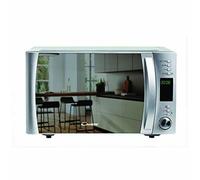Candy X-Range CMXG25GDSS, Micro-ondes avec grill, 25L, 1450W, 5 vitesses, numérique, 40 programmes, verrouillage de sécurité, vaisselle 31,5CM, grille, cuisson express, minuterie, App simply-Fi, porte