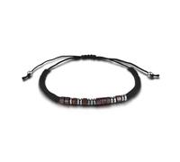 Candyfancy Bracelet en code morse Messages secrets Perles en bois faites à la main Bracelet d'amitié en code Bracelets d'encouragement Bijoux cadeau ajustables pour amis, Adjustable (5" to 8"), Bois