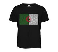 Candymix Algérie Drapeau Griffonné T-Shirt Homme