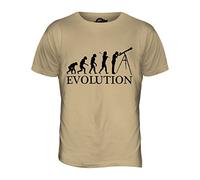 Candymix Astronomie Évolution T-Shirt Homme, Taille Large, Couleur Caramello