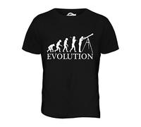 Candymix Astronomie Évolution T-Shirt Homme, Taille X-Small, Couleur Nero