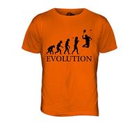 Candymix Badminton Évolution T-Shirt Homme, Taille X-Large, Couleur Arancione