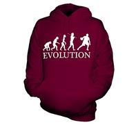 Candymix Basketball Évolution Unisexe Sweat Pull à Capuche Homme Femme, Taille X-Large, Couleur Bordeaux
