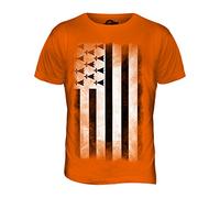 Candymix Bretagne Drapeau Dégradé T-Shirt Homme, Taille 3X-Large, Couleur Arancione