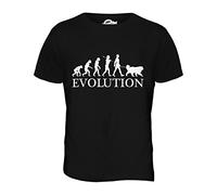 Candymix Chien De Montagne des Pyrénées Évolution T-Shirt Homme, Taille 3X-Large, Couleur Nero