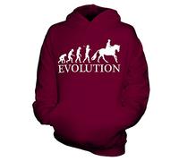 Candymix Équitation Évolution Unisexe Sweat-Shirt à Capuche Enfant Garçon Fille, Taille 9-11 Ans, Couleur Bordeaux