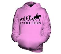 Candymix Équitation Évolution Unisexe Sweat-Shirt à Capuche Enfant Garçon Fille, Taille 9-11 Ans, Couleur Rose
