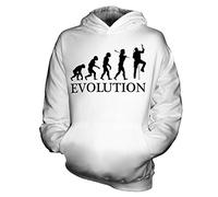 Candymix Escalade Glaciaire Évolution Unisexe Sweat-Shirt à Capuche Enfant Garçon Fille, Taille 9-11 Ans, Couleur Blanc