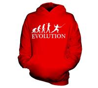 Candymix Escrime Évolution Unisexe Sweat-Shirt à Capuche Enfant Garçon Fille, Taille 9-11 Ans, Couleur Rouge