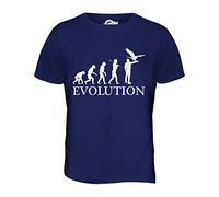 Candymix Fauconnerie Évolution T-Shirt Homme, Taille Medium, Couleur Blu Navy