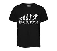 Candymix Football Américain Évolution T-Shirt Homme, Taille 2X-Large, Couleur Nero