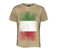 Candymix Italie Drapeau Dégradé T-Shirt Homme, Taille Small, Couleur Caramello