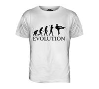 Candymix Karaté Évolution T-Shirt Homme, Taille 2X-Large, Couleur Bianco