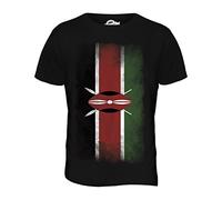 Candymix Kenya Drapeau Dégradé T-Shirt Homme, Taille Medium, Couleur Nero