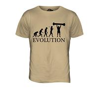 Candymix Log Presse Évolution T-Shirt Homme, Taille X-Large, Couleur Caramello