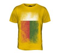 Candymix Madagascar Drapeau Dégradé T-Shirt Homme, Taille Medium, Couleur Giallo Scuro