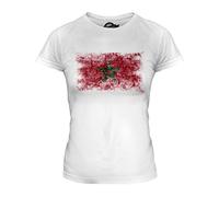 Candymix Maroc Drapeau Délavé T-Shirt Femme