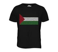 Candymix Palästina Drapeau Griffonné T-Shirt Homme