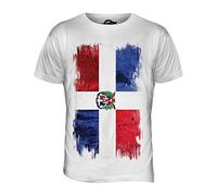 Candymix République Dominicaine Drapeau Grunge T-Shirt Homme