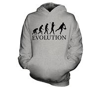Candymix Rugby Évolution Unisexe Sweat-Shirt à Capuche Enfant Garçon Fille, Taille 9-11 Ans, Couleur Gris Chiné