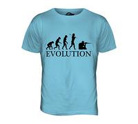 Candymix Sniper Évolution T-Shirt Homme, Taille Medium, Couleur Azzurro Cielo