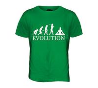 Candymix Yoga Évolution T-Shirt Homme, Taille X-Large, Couleur Verde