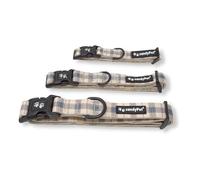 candyPet - Adjustable Nylon Click Collar, Neoprene Padded Interior, CANDYBERRY, S