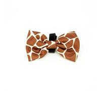candyPet - Bow Tie/Bow Tie - Velcro Fastener - Bow tie Or Bow tie for Collar Or Harness - Matching Harness, Collar and Lead, Giraffe