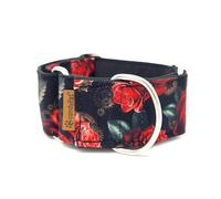 candyPet - Collier Martingale pour Chiens, Chiens et Roses, S