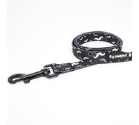 candyPet - Nylon Leash - 130 cm Long - Soft Neoprene Handle, Comfortable and Durable, Mustache