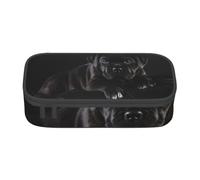 Cane Corso Animaux Chiot Noir Cane Corso, Trousse à Crayons, Trousse à Crayons, Trousse à Crayons de Grande capacité, Trousse à cosmétiques
