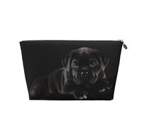 Cane Corso Animaux Chiot Noir Cane Corso, Trousse de Toilette Trousse de Maquillage Sac à cosmétiques Trousse de Toilette de Voyage Portable