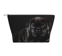 Cane Corso Animaux Chiot Noir Cane Corso, Trousse de Toilette Trousse de Maquillage Sac à cosmétiques Trousse de Toilette de Voyage Portable