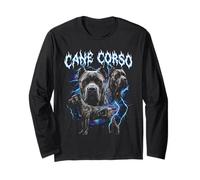 Cane Corso Canne pour Chien Style Vintage années 90 Manche Longue
