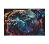 Cane Corso Coloré - Puzzle en Bois Adulte 1000 P - Challenge Puzzles - Adultes Et EnfFourmis À Partir De 12 Ans (75×50cm)