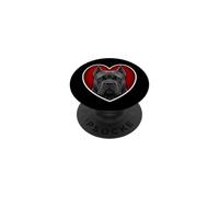 Cane Corso Cœur PopSockets PopGrip Adhésif
