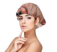 Cane Corso, gros chiens noirs, animaux de compagnie,Bonnet de nuit en satin réglable en soie pour adulte, bonnet de nuit élastique pour femme