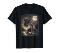 Cane Corso Howling to The Moon Vintage années 90 T-Shirt